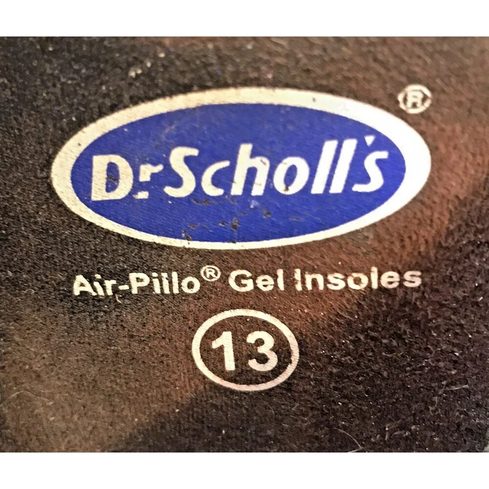 Dr. Scholl’s Clay Air Pillo Gel Comfort Slides Men’s 13 Brown Leather Sandals